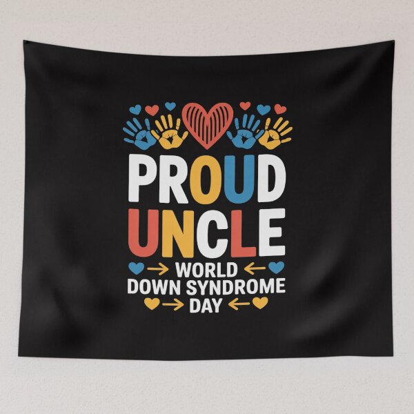 Item preview, World Down Syndrome Day Uncle  Awareness March 21 designed and sold by Vexat062Art.