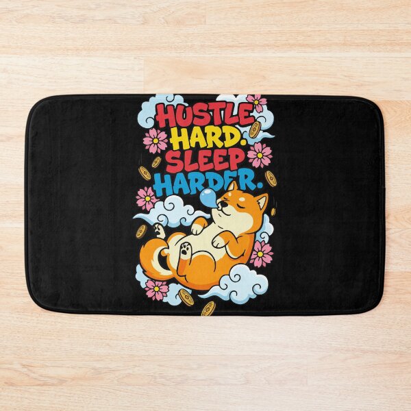 Item preview, Sleep Hustle Shiba vector art designed and sold by Tong4130.