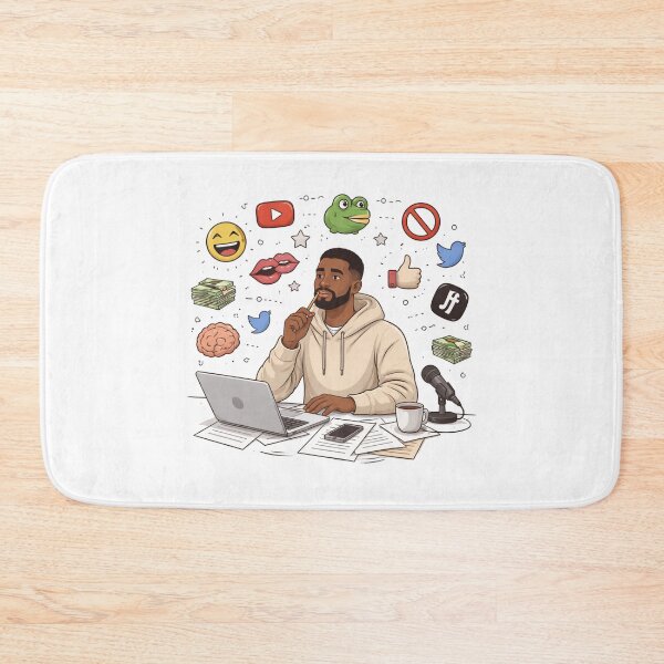 Item preview, Modern Pop Culture Commentary Illustration | Witty Internet Essay Vibes designed and sold by PopPizzazz.