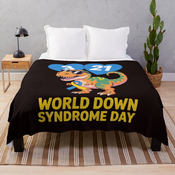 Item preview, World Down Syndrome Day Trisomy 21 Awareness Dinosaur Funny designed and sold by MichaelStalkas.