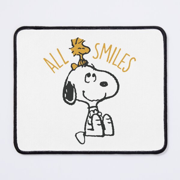 Item preview, all smiles snoopy woodstock designed and sold by losgalacti.