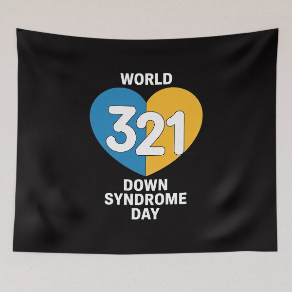Item preview, World Down Syndrome Day Shirt 3-21 Trisomy 21 Support designed and sold by Vexat062Art.