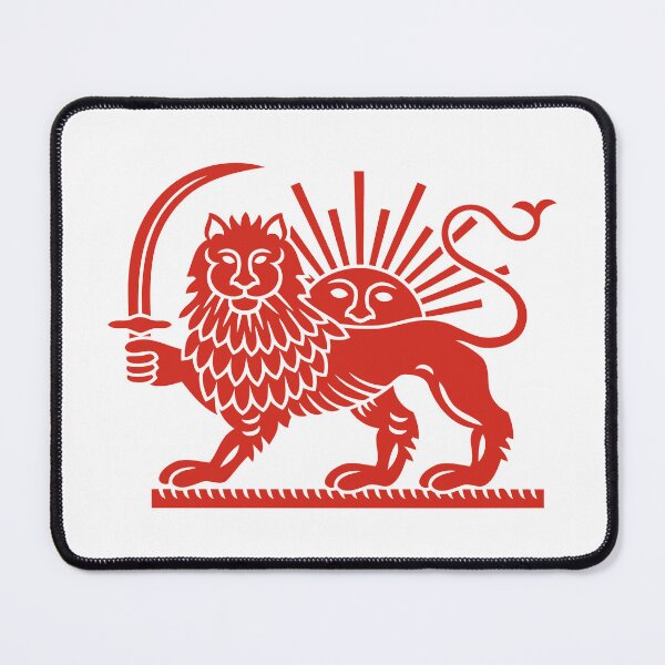 Item preview, Canadian–Iranian Heritage Flag | Lion and Sun Meets the Maple Leaf designed and sold by FlagX.