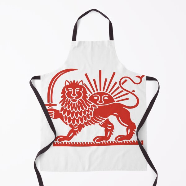 Item preview, Canadian–Iranian Heritage Flag | Lion and Sun Meets the Maple Leaf designed and sold by FlagX.