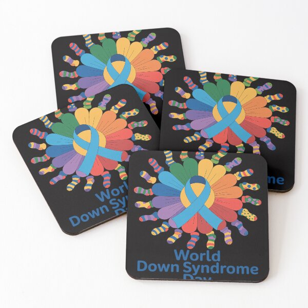 Item preview, World Down Syndrome Day Socks Down Right Kids 21 March designed and sold by Vexat062Art.