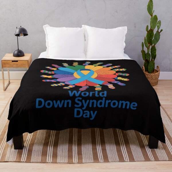 Item preview, World Down Syndrome Day Socks Down Right Kids 21 March designed and sold by Vexat062Art.