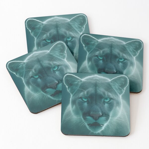 Item preview, spectral ghost mountain lion  designed and sold by dcrc.