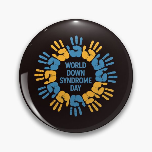 Item preview, World Down Syndrome Day handprints with Heart designed and sold by MichaelStalkas.
