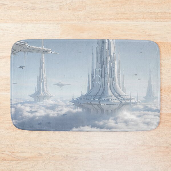 Item preview, Ethereal Spire: The Celestial Outpost Above the Clouds designed and sold by KYOFRAME.