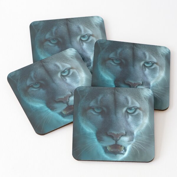 Item preview, spectral ghost mountain lion designed and sold by dcrc.