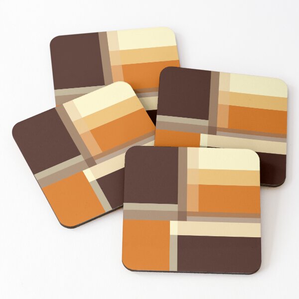 Item preview, Gold Beige and Brown Geometric Seamless Repeat designed and sold by Sharon Schwalbe.