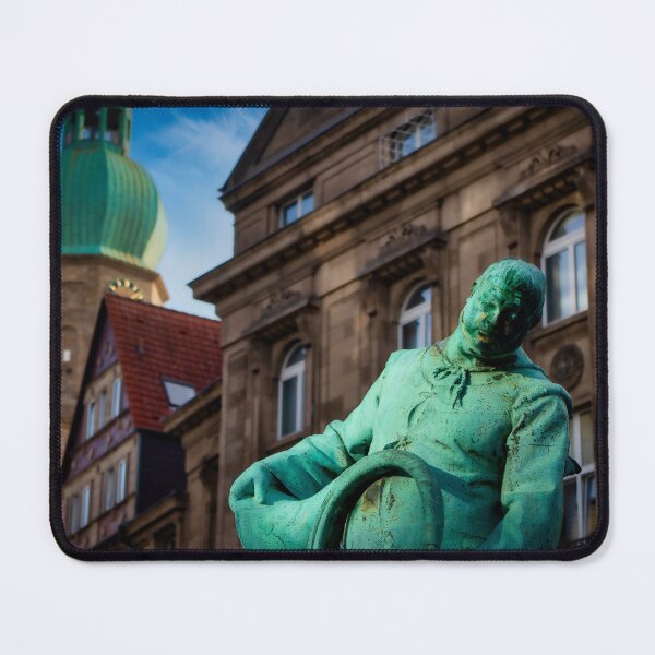 Item preview, Dortmund Brass Band Fountain in the city center on the old market square designed and sold by Creative Waves Media.