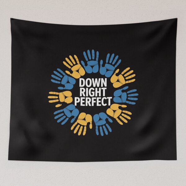 Item preview, World Down Syndrome Day Down Right Perfect designed and sold by HudsonErik.