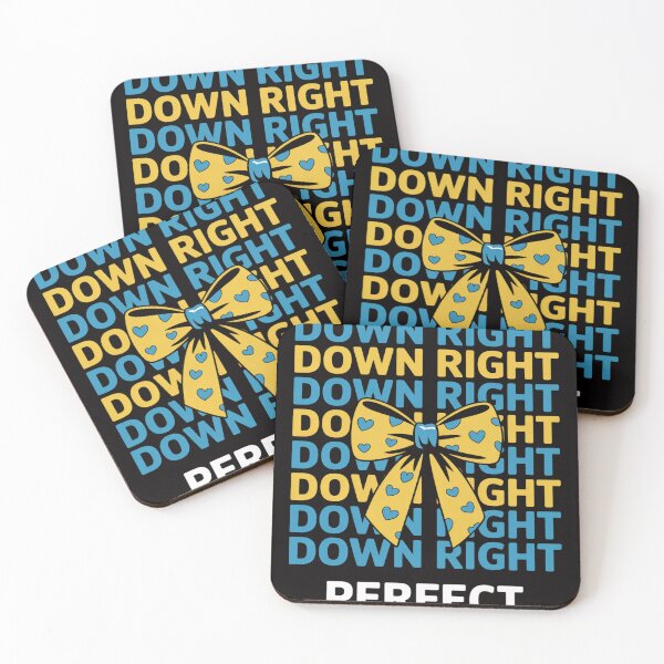 Item preview, World Down Syndrome Day Down Right Perfect Coquette Bow Girl designed and sold by HudsonErik.