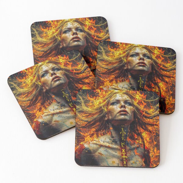 Item preview, Ascension Through Fire and Code designed and sold by Insomnia Art Designs.