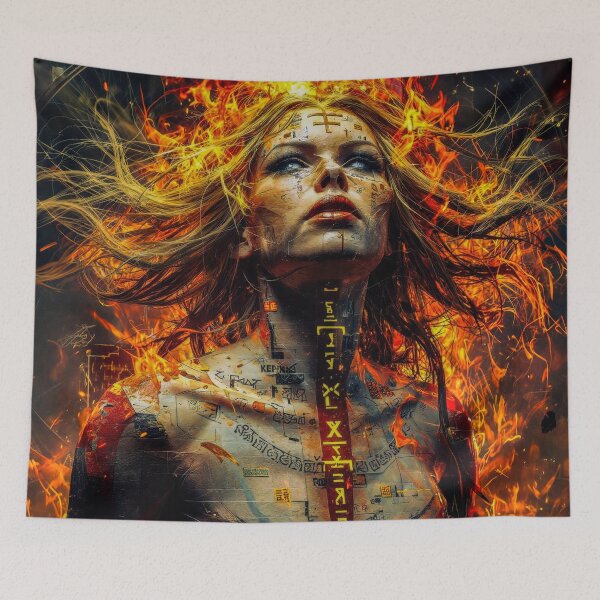 Item preview, Ascension Through Fire and Code designed and sold by Insomnia Art Designs.