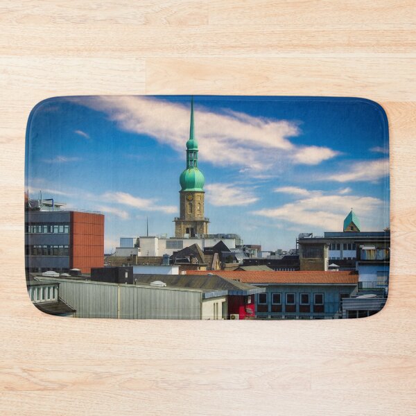 Item preview, Dortmund skyline with St. Reinold's Church designed and sold by Creative Waves Media.