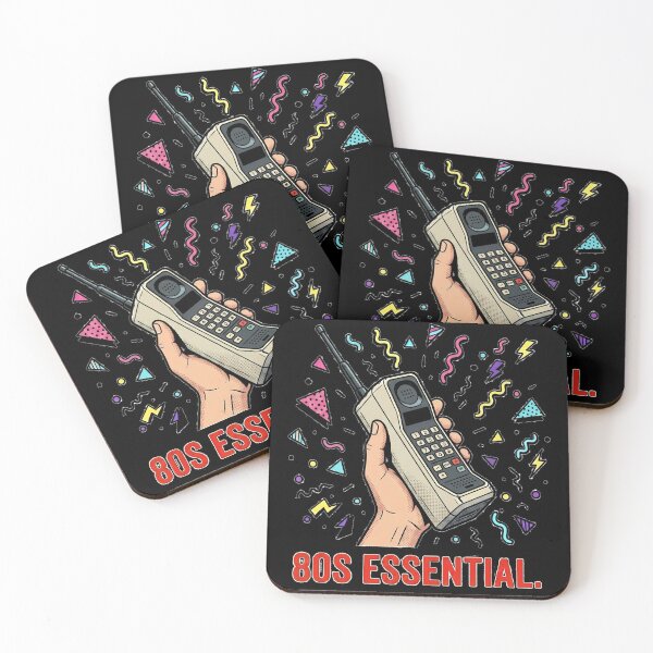 Item preview, 80s Essential – Vintage Brick Phone Neon Retro Style designed and sold by Neon_Soraya.