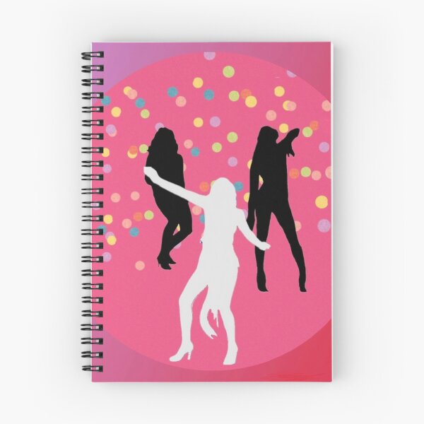 Item preview, Saturday Ladies Night Dance Club Rainbow Pink Pastels Digital Collage designed and sold by Licorice Moon.