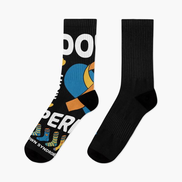 Item preview, World Down Syndrome Day Awareness Socks  21 March designed and sold by LindseyKris.