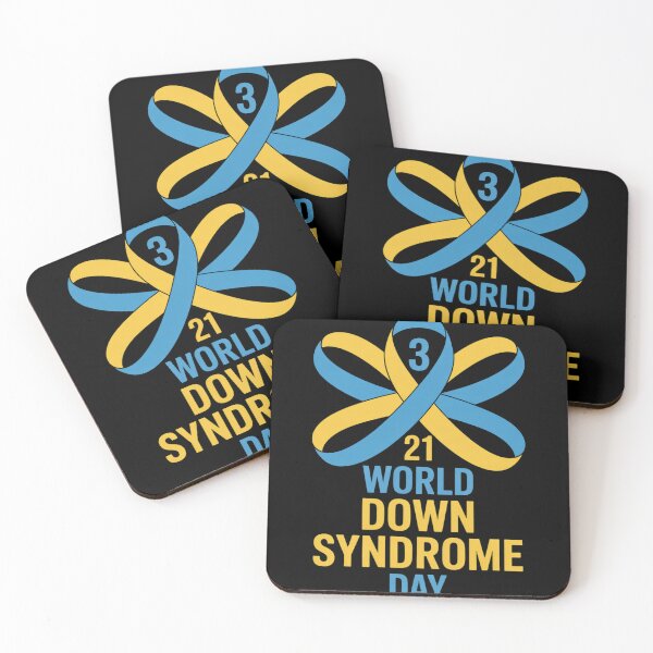Item preview, World Down Syndrome Day Awareness 3 21 T21 Blue Yellow Right designed and sold by LindseyKris.