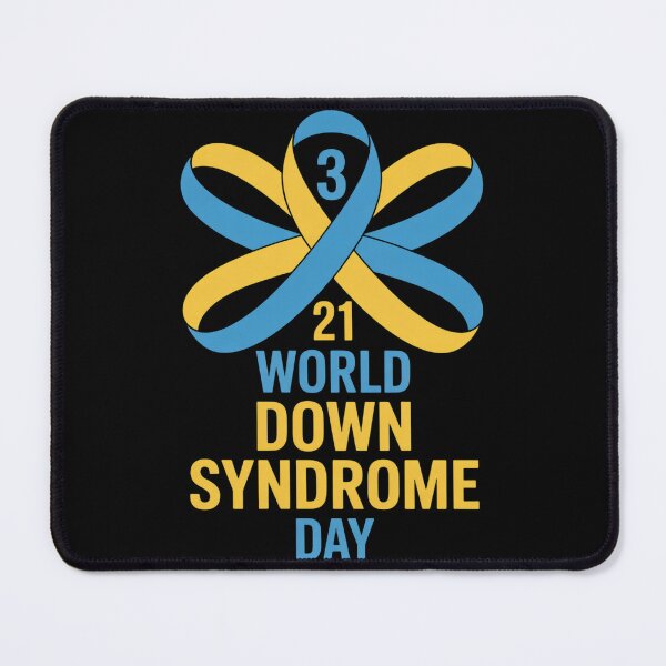 Item preview, World Down Syndrome Day Awareness 3 21 T21 Blue Yellow Right designed and sold by LindseyKris.