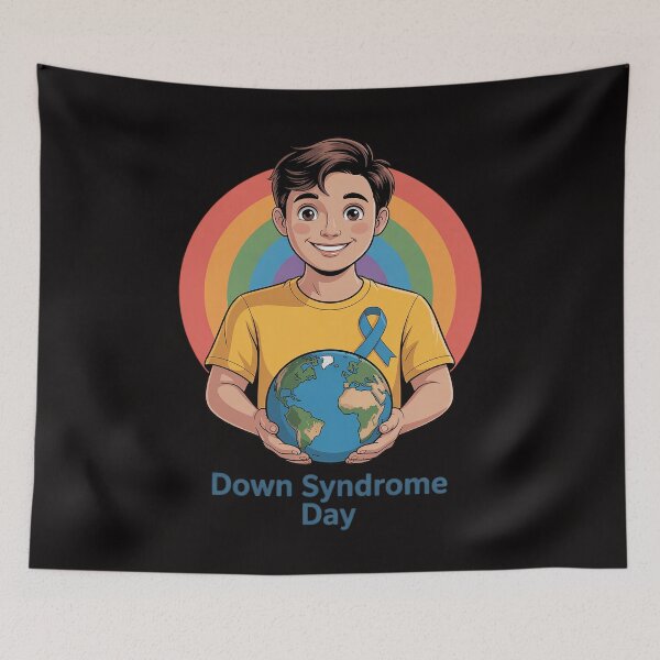 Item preview, World Down Syndrome Day Awareness Kids designed and sold by HudsonErik.