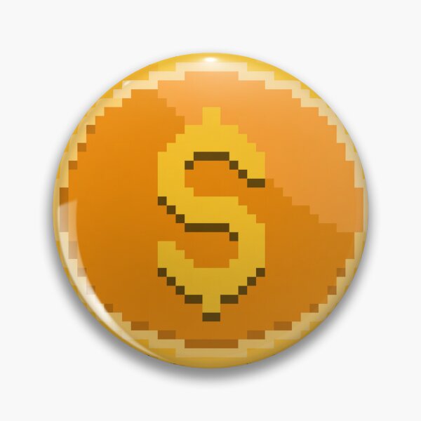 Item preview, Pixel Art Coin designed and sold by Potato Quality Prints.