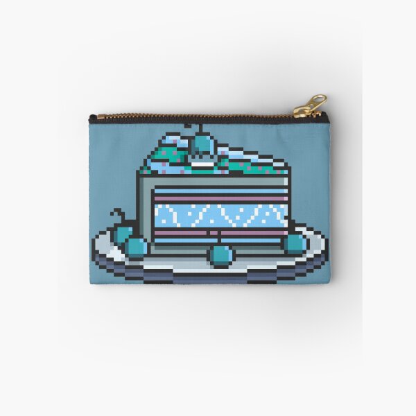 Item preview, Pixel Art Blue Cake designed and sold by Potato Quality Prints.