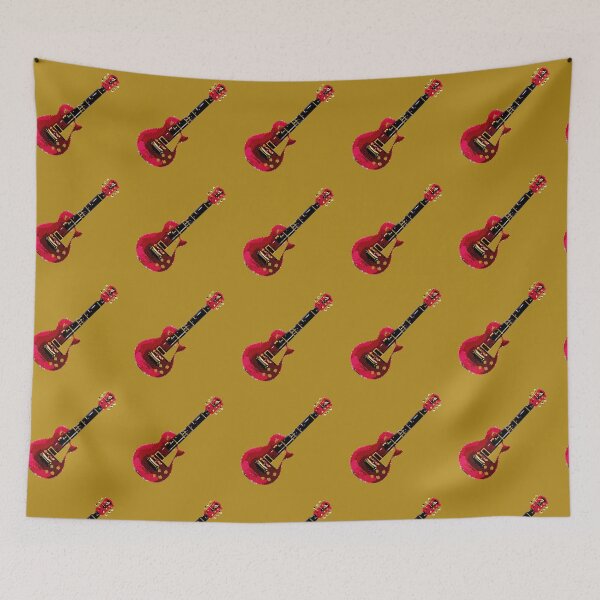 Item preview, Pixel Art Guitar designed and sold by Potato Quality Prints.