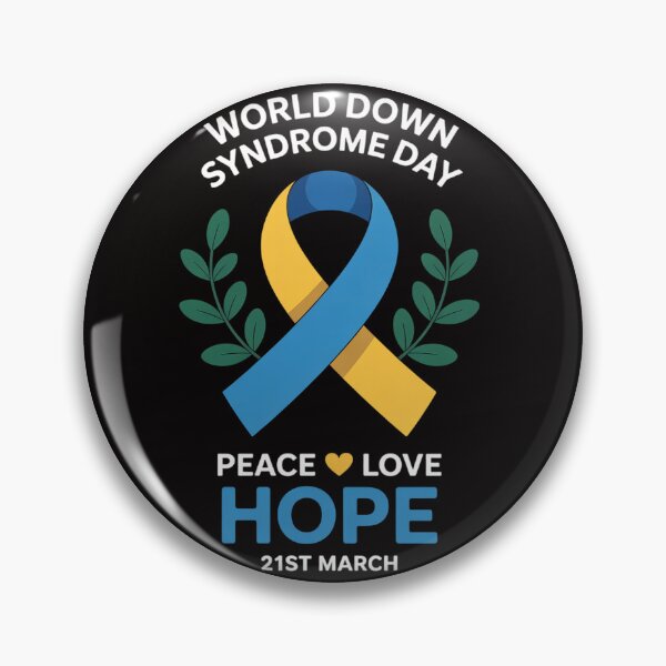 Item preview, World Down Syndrome Awareness Day, Pece Love Hope designed and sold by HudsonErik.