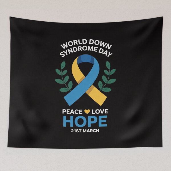 Item preview, World Down Syndrome Awareness Day, Pece Love Hope designed and sold by HudsonErik.