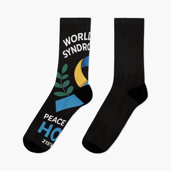 Item preview, World Down Syndrome Awareness Day, Pece Love Hope designed and sold by HudsonErik.