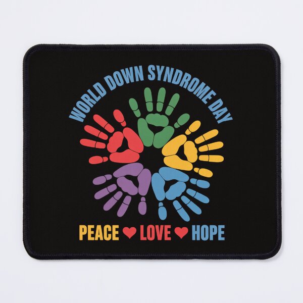 Item preview, World Down Syndrome Awareness Day, Pece Love Hope 2 designed and sold by HudsonErik.