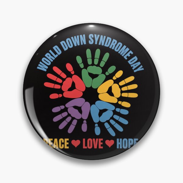 Item preview, World Down Syndrome Awareness Day, Pece Love Hope 2 designed and sold by HudsonErik.