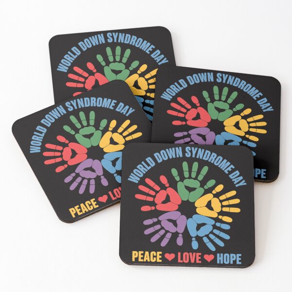 Item preview, World Down Syndrome Awareness Day, Pece Love Hope 2 designed and sold by HudsonErik.