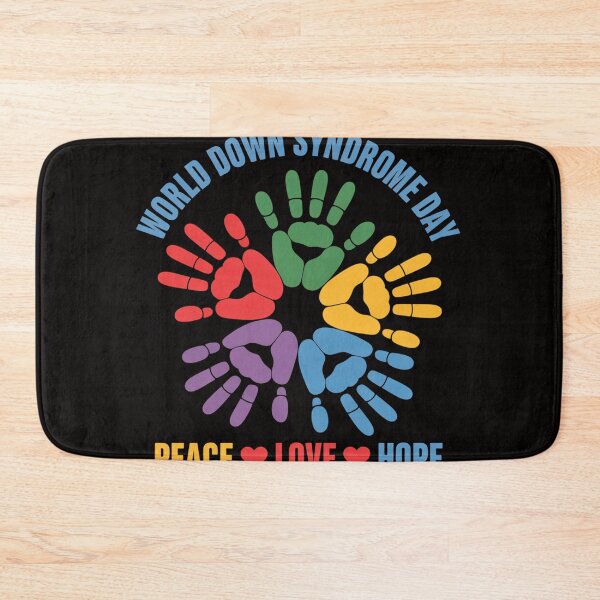 Item preview, World Down Syndrome Awareness Day, Pece Love Hope 2 designed and sold by HudsonErik.