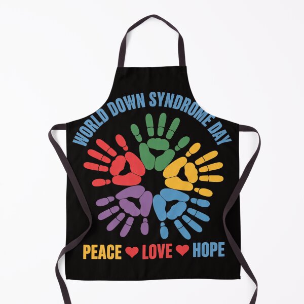 Item preview, World Down Syndrome Awareness Day, Pece Love Hope 2 designed and sold by HudsonErik.