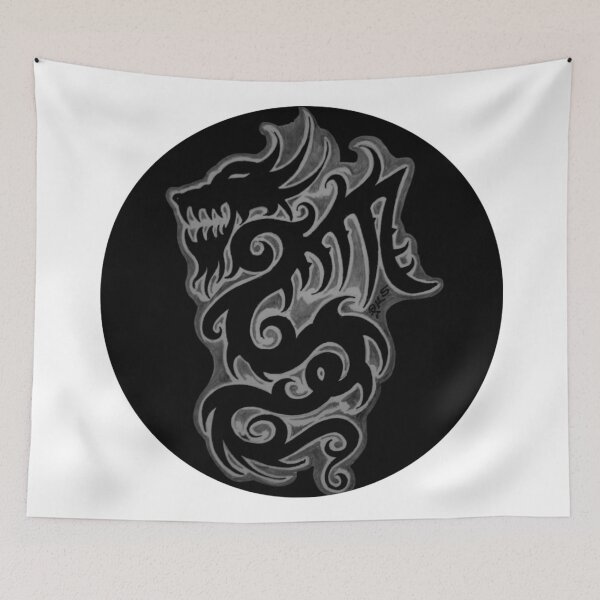 Item preview,  tribal dragon  designed and sold by pksart1.