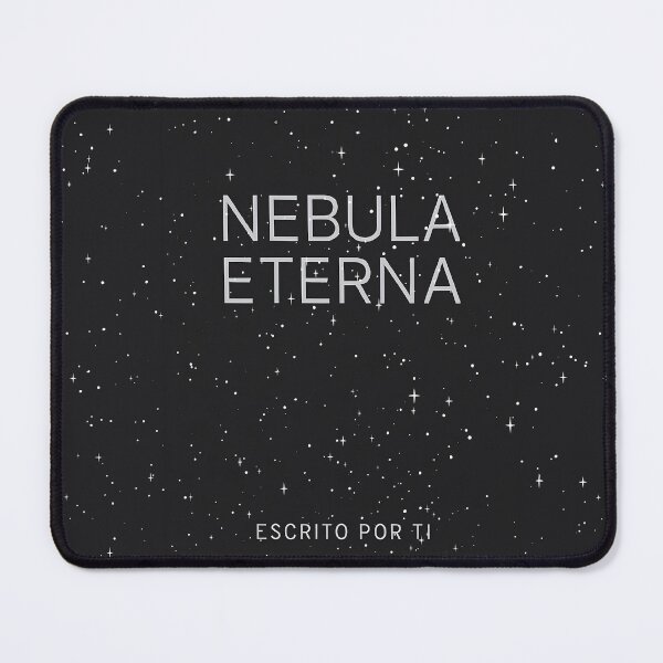 Item preview, Minimalist sci-fi notebook – Nebula in eternal silence designed and sold by Anomaly 404 Error.