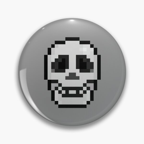 Item preview, Pixel Art Skull designed and sold by Potato Quality Prints.