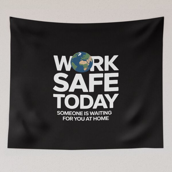 Item preview, Work safe today World Day for Safety and Health at Work 2026 designed and sold by HudsonErik.