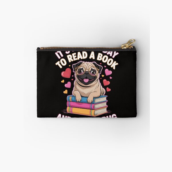 Item preview, Womens It's A Good Day To Read A Book And Pet My Pug designed and sold by HudsonErik.