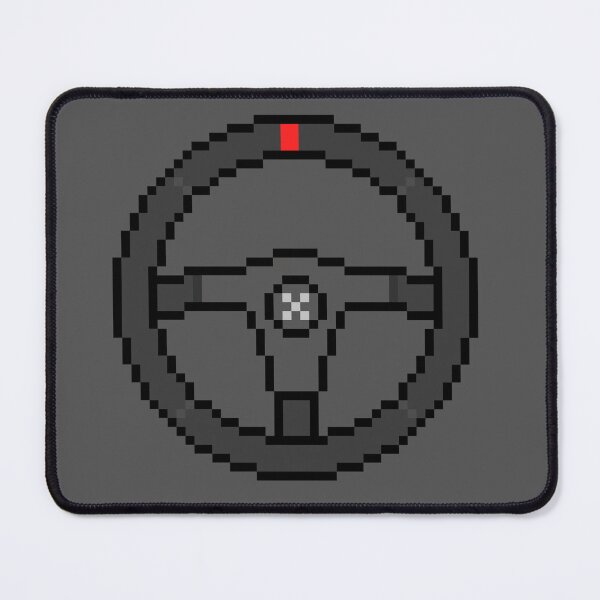 Item preview, Pixel Art Steering Wheel designed and sold by Potato Quality Prints.