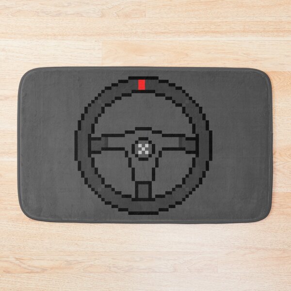 Item preview, Pixel Art Steering Wheel designed and sold by Potato Quality Prints.