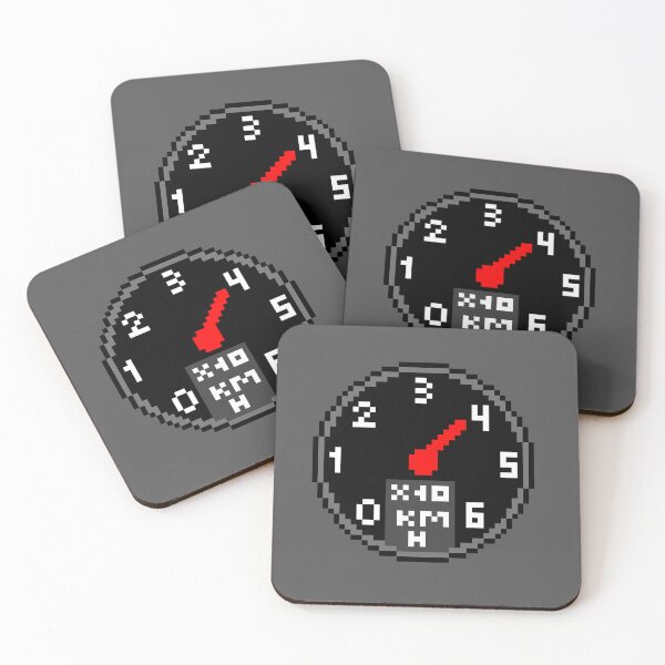 Item preview, Pixel Art Speedometer designed and sold by Potato Quality Prints.