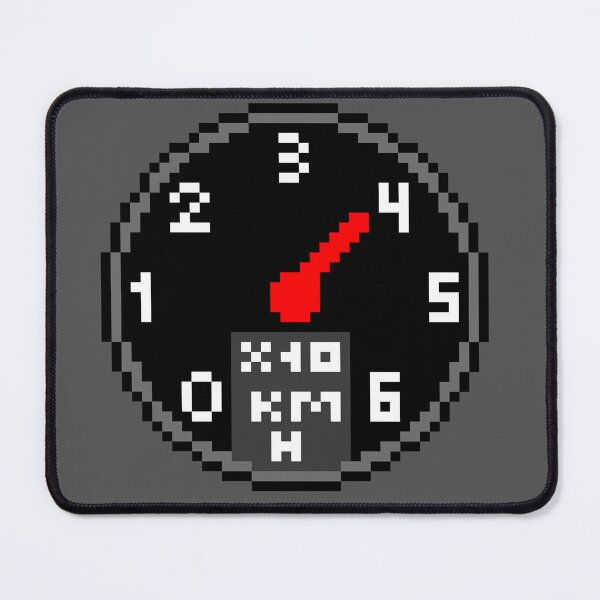 Item preview, Pixel Art Speedometer designed and sold by Potato Quality Prints.