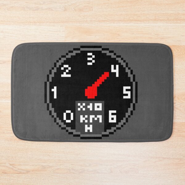 Item preview, Pixel Art Speedometer designed and sold by Potato Quality Prints.