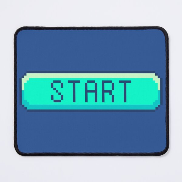 Item preview, Pixel Art Start Button designed and sold by Potato Quality Prints.