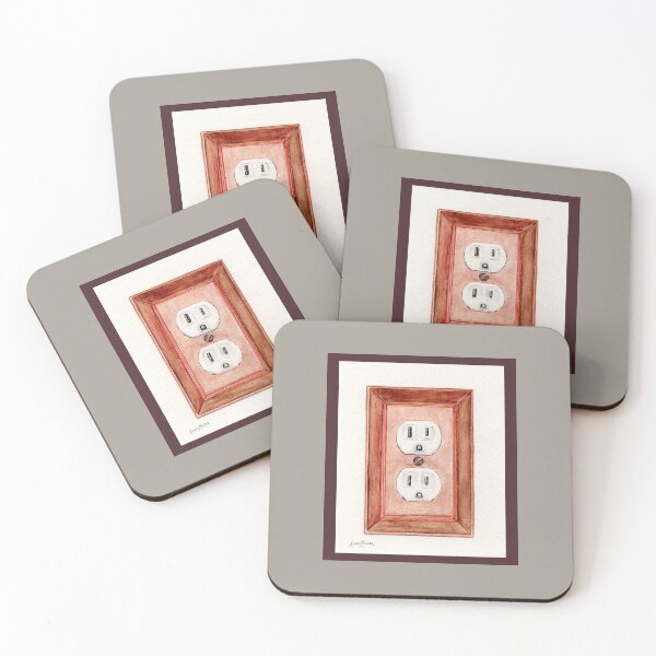 Item preview, Unplugged - watercolor and pen designed and sold by Annie Mason Art.